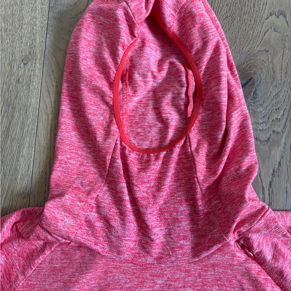 Nike Women's Coral, Orange Hoodie Running Jacket - Picture 3 of 5